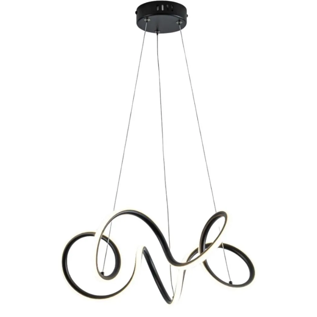 Aurielle Black LED Pendant Ceiling Light