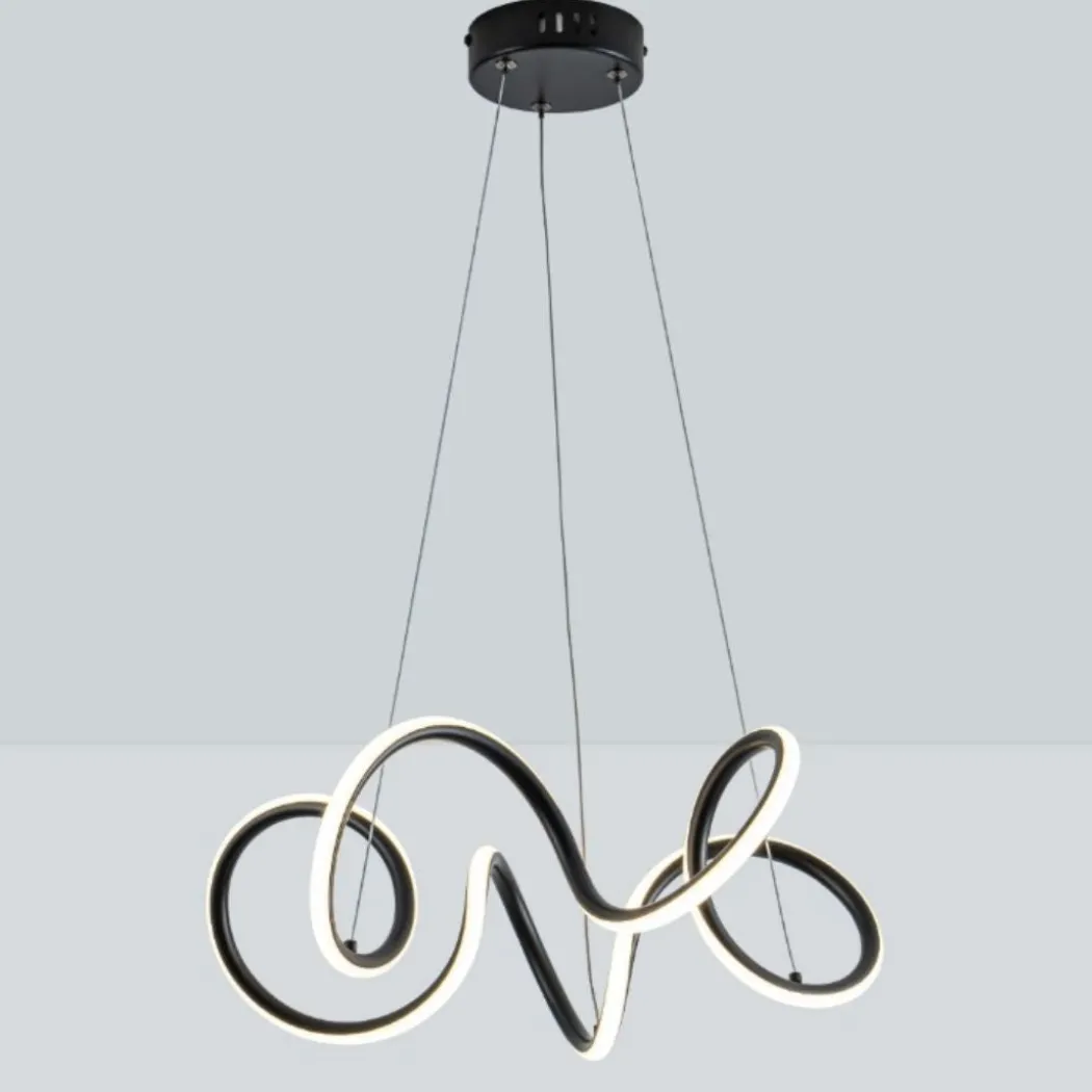 Aurielle Black LED Pendant Ceiling Light