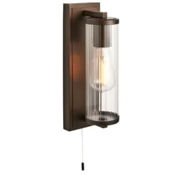 Avet Bronze IP44 Bathroom Wall Light