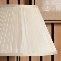 Bacall Pleated Almond 40cm Shade