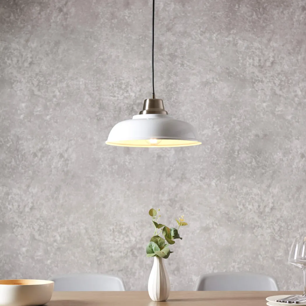 Bakewell White Pendant