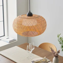 Bali Bamboo Natural Ceiling Pendant