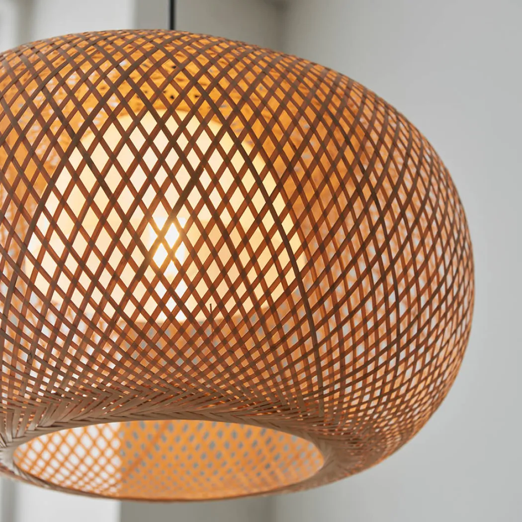 Bali Bamboo Natural Ceiling Pendant