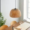 Bali Woven Bamboo Small Pendant Ceiling Light