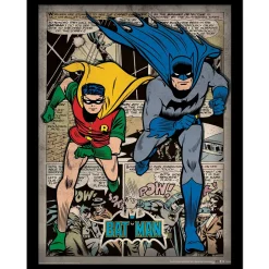 Batman Comic Montage Frame 30X40