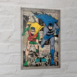 Batman Comic Montage Frame 30X40