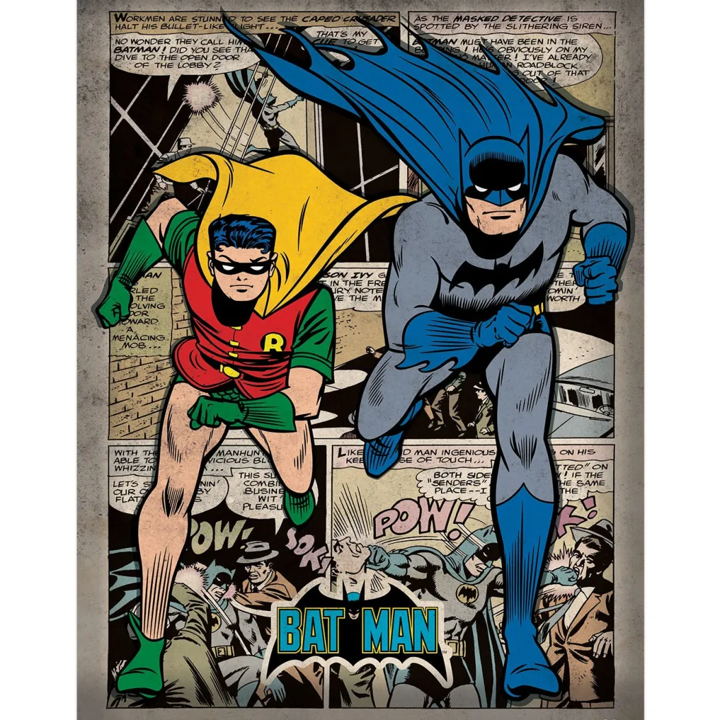 Batman Comic Montage Frame 30X40