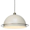 Bauhaus Copper and Cream 31cm 1 Light Pendant Shade