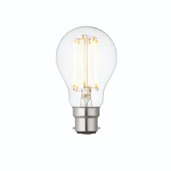 B22/BC 7w LED GLS Clear Warm White Dimmable Light Bulb