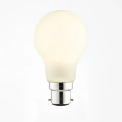 B22/BC 7w LED GLS Coated Cool White Dimmable Light Bulb