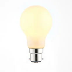 B22/BC 12w LED GLS Coated Warm White Dimmable Light Bulb