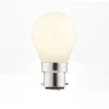 B22/BC 4w LED Golf Coated Cool White Dimmable Light Bulb