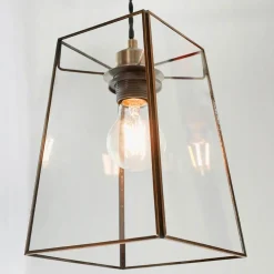 Beaumont Antique Brass Easy-Fit Pendant