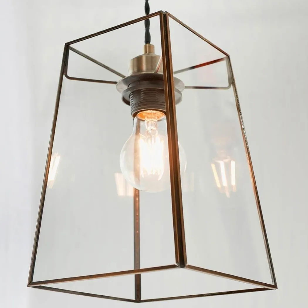 Beaumont Antique Brass Easy-Fit Pendant