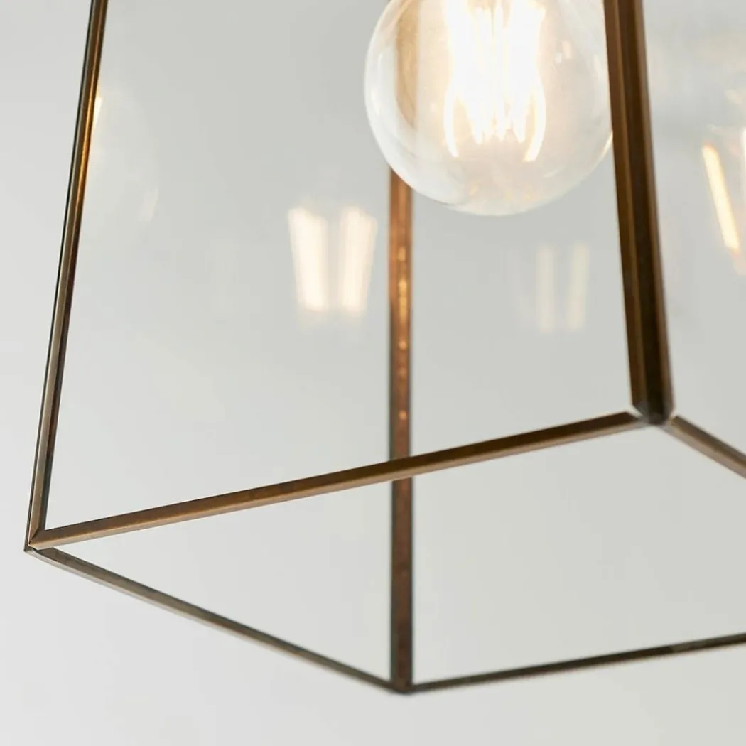Beaumont Antique Brass Easy-Fit Pendant