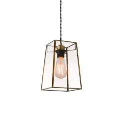 Beaumont Antique Brass Easy-Fit Pendant