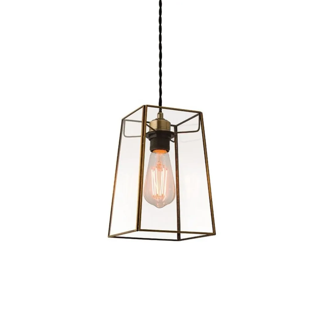 Beaumont Antique Brass Easy-Fit Pendant