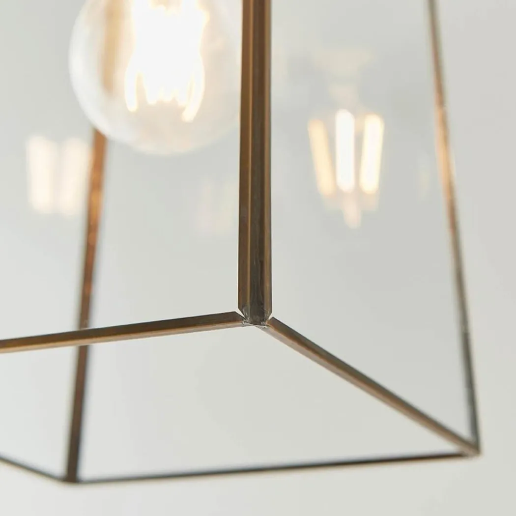 Beaumont Antique Brass Easy-Fit Pendant