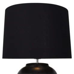 Belen Black Ceramic Table Lamp