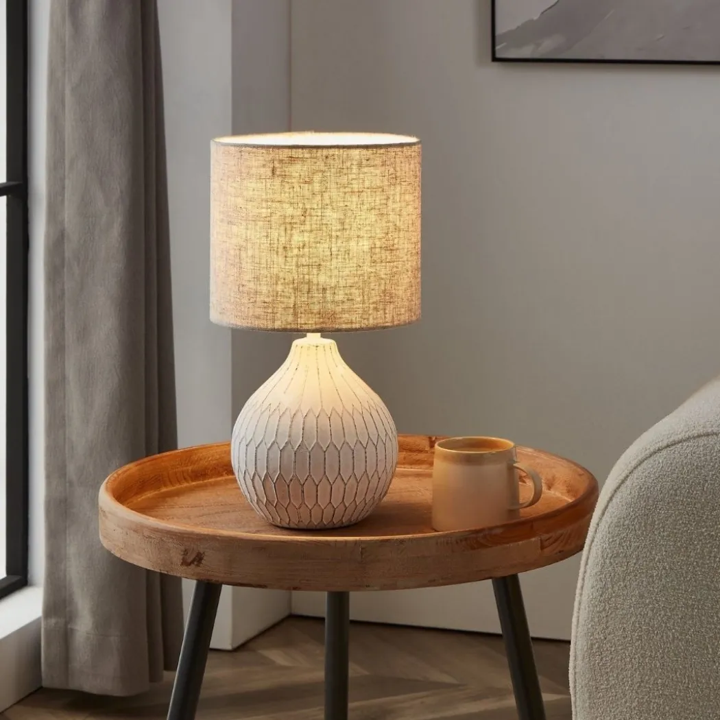 Bellariva White Ceramic Table Lamp