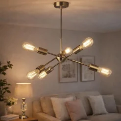 Benji Antique Brass Ceiling Pendant