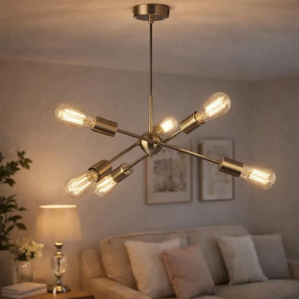 Benji Antique Brass Ceiling Pendant