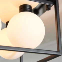 Beso 4 Light IP44 Semi Flush Light