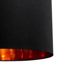 Björn Black & Gold Easyfit Pendant Shade