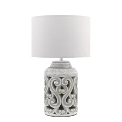 Blythe Grey Table Lamp