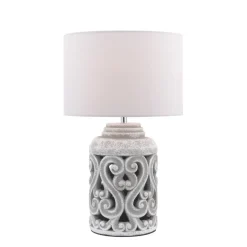 Blythe Grey Table Lamp