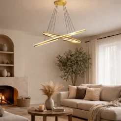 Bogado LED Gold Pendant Ceiling Light