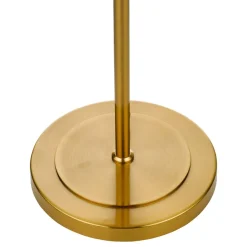 Bombazine Opal Glass & Brass Table Lamp