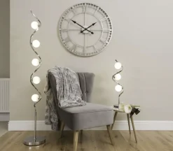 Bombo 5 Light Floor Lamp Polished Chrome