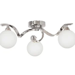Bombo 3 Light Semi Flush Ceiling Light