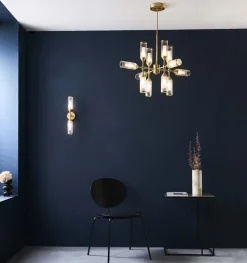 Botero 12 Light Satin Brass Ceiling Light
