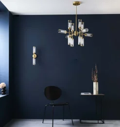Botero 12 Light Satin Brass Ceiling Light