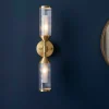 Botero 2 Light Satin Brass Wall Bracket