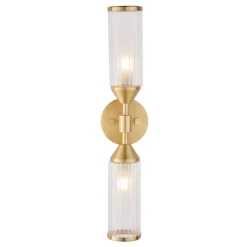 Botero 2 Light Satin Brass Wall Bracket