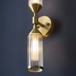 Botero 2 Light Satin Brass Wall Bracket
