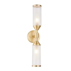 Botero 2 Light Satin Brass Wall Bracket