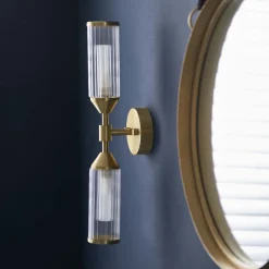 Botero 2 Light Satin Brass Wall Bracket