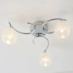 Boyer 3 Light Semi-Flush Ceiling Light