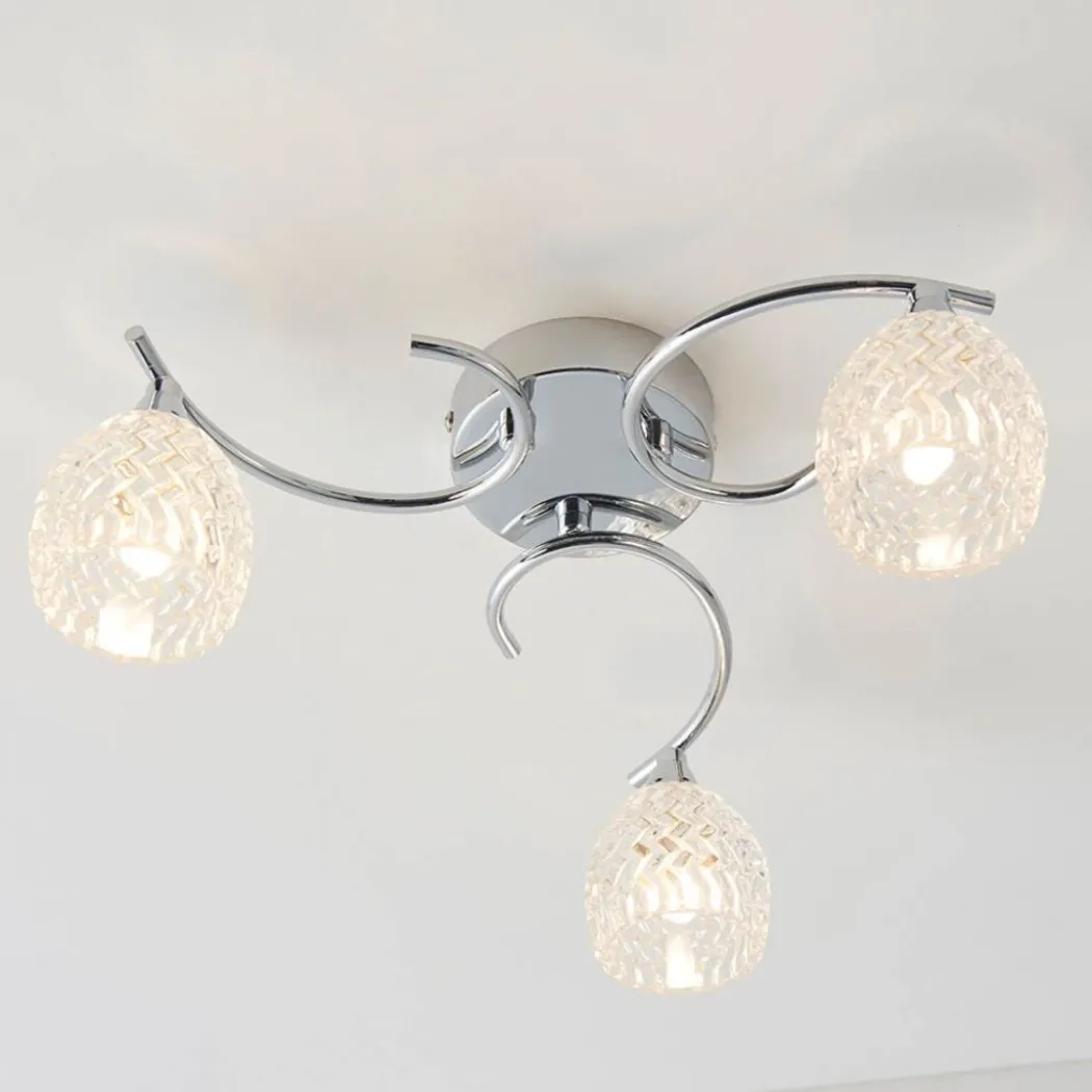 Boyer 3 Light Semi-Flush Ceiling Light