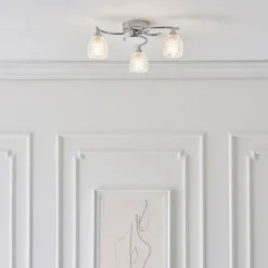 Boyer 3 Light Semi-Flush Ceiling Light