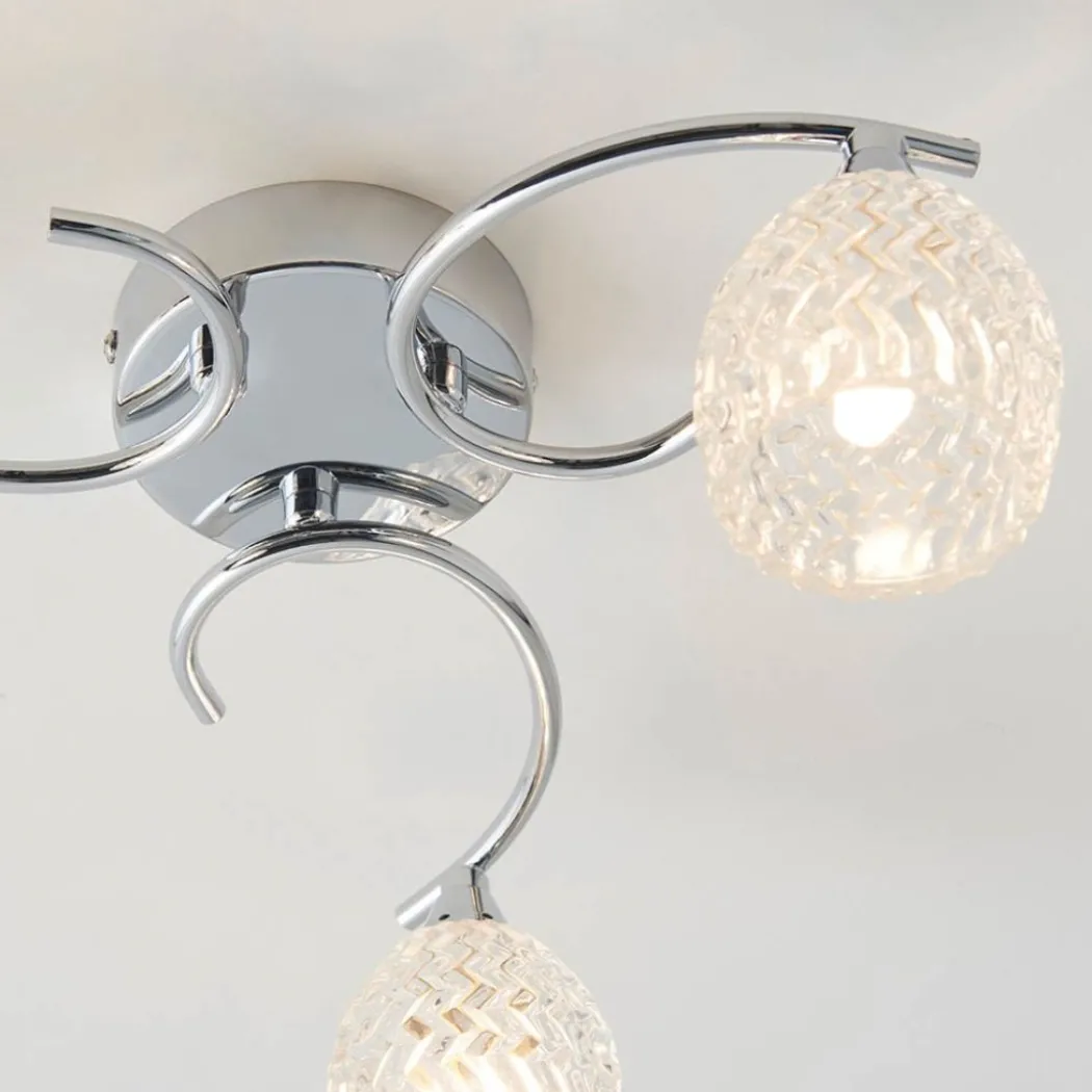Boyer 3 Light Semi-Flush Ceiling Light