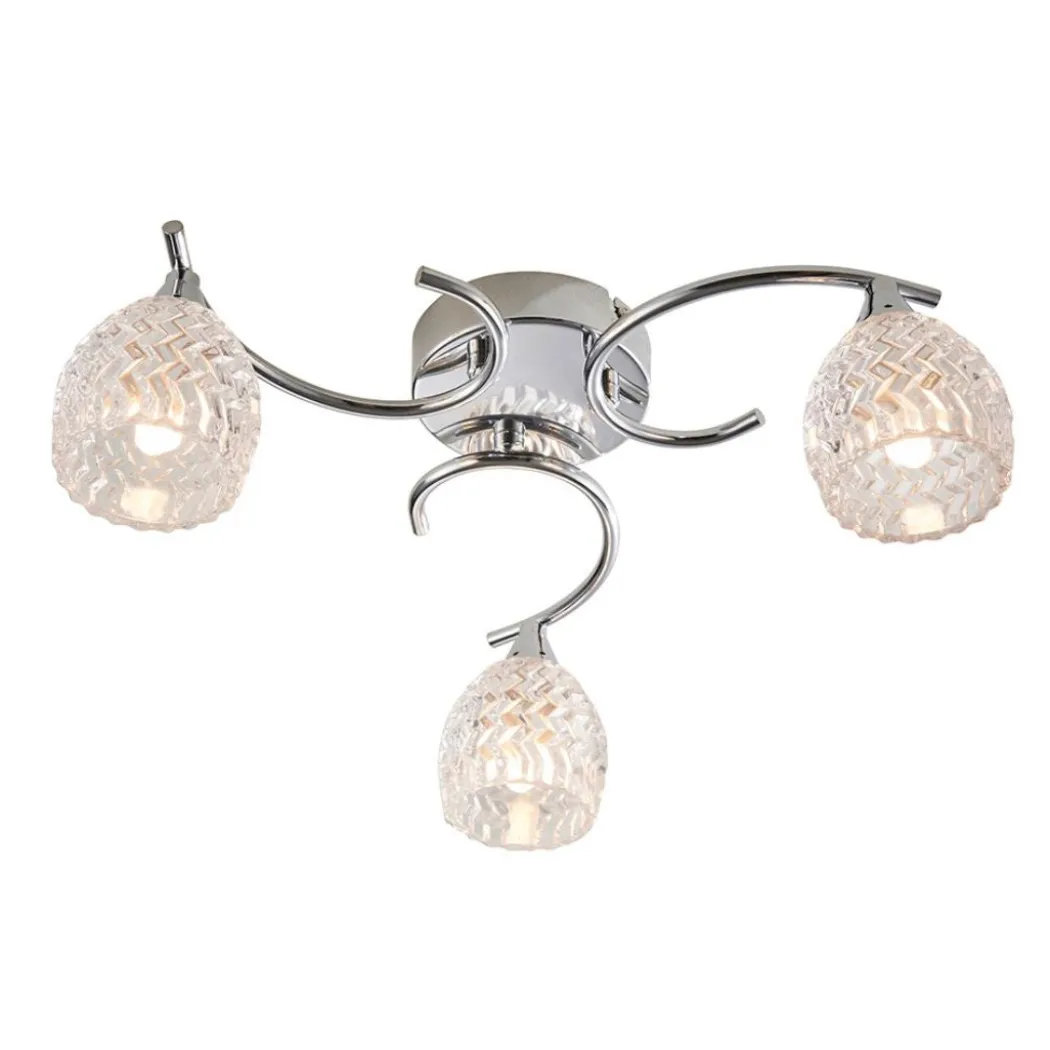 Boyer 3 Light Semi-Flush Ceiling Light