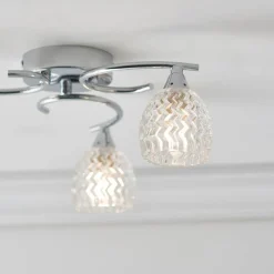 Boyer 3 Light Semi-Flush Ceiling Light