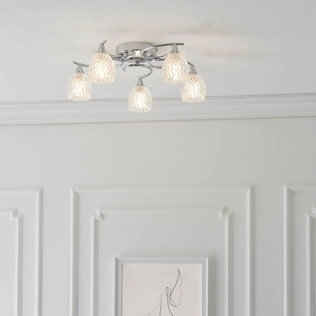 Boyer 5 Light Semi-Flush Ceiling Light