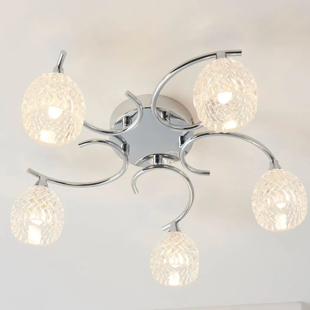 Boyer 5 Light Semi-Flush Ceiling Light