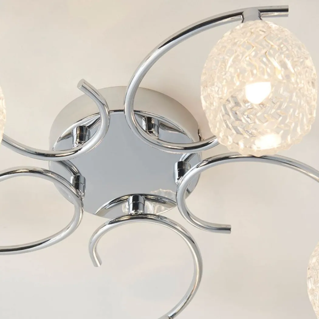 Boyer 5 Light Semi-Flush Ceiling Light